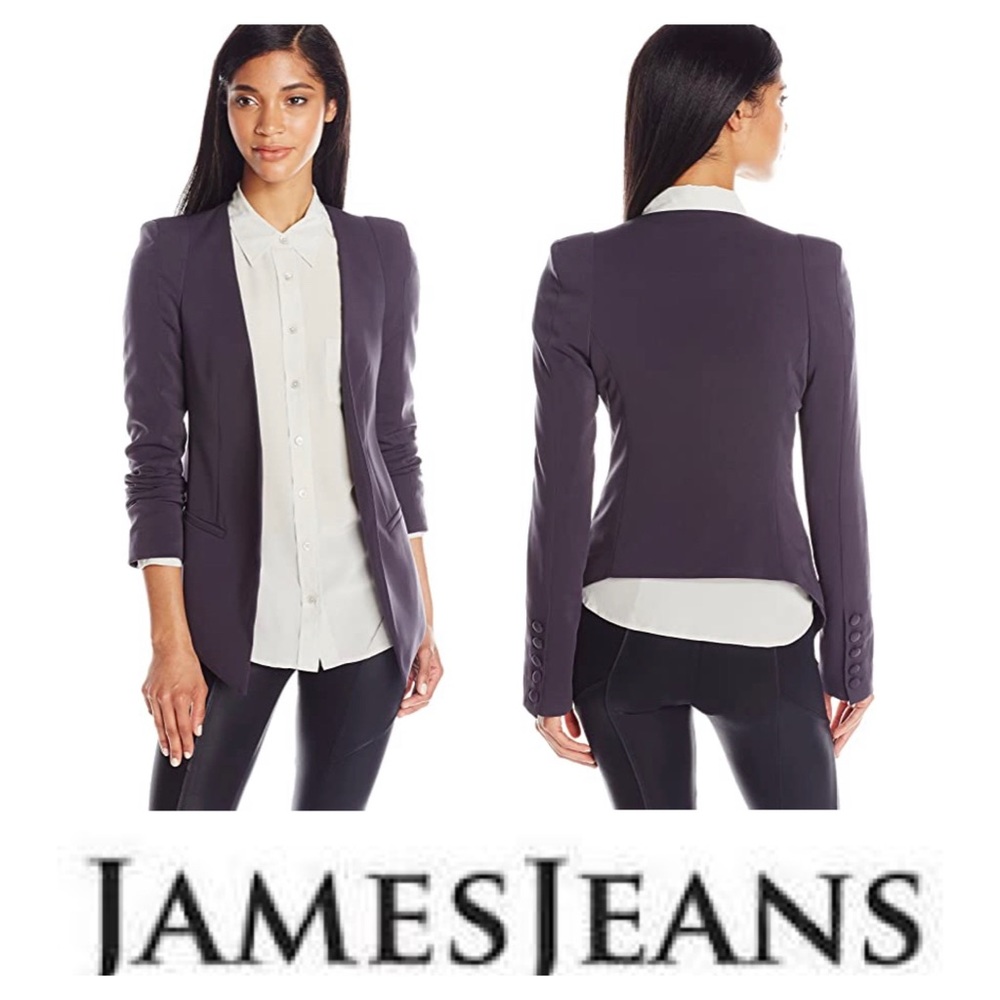 James Jeans V Blazer Charcoal Jacket
